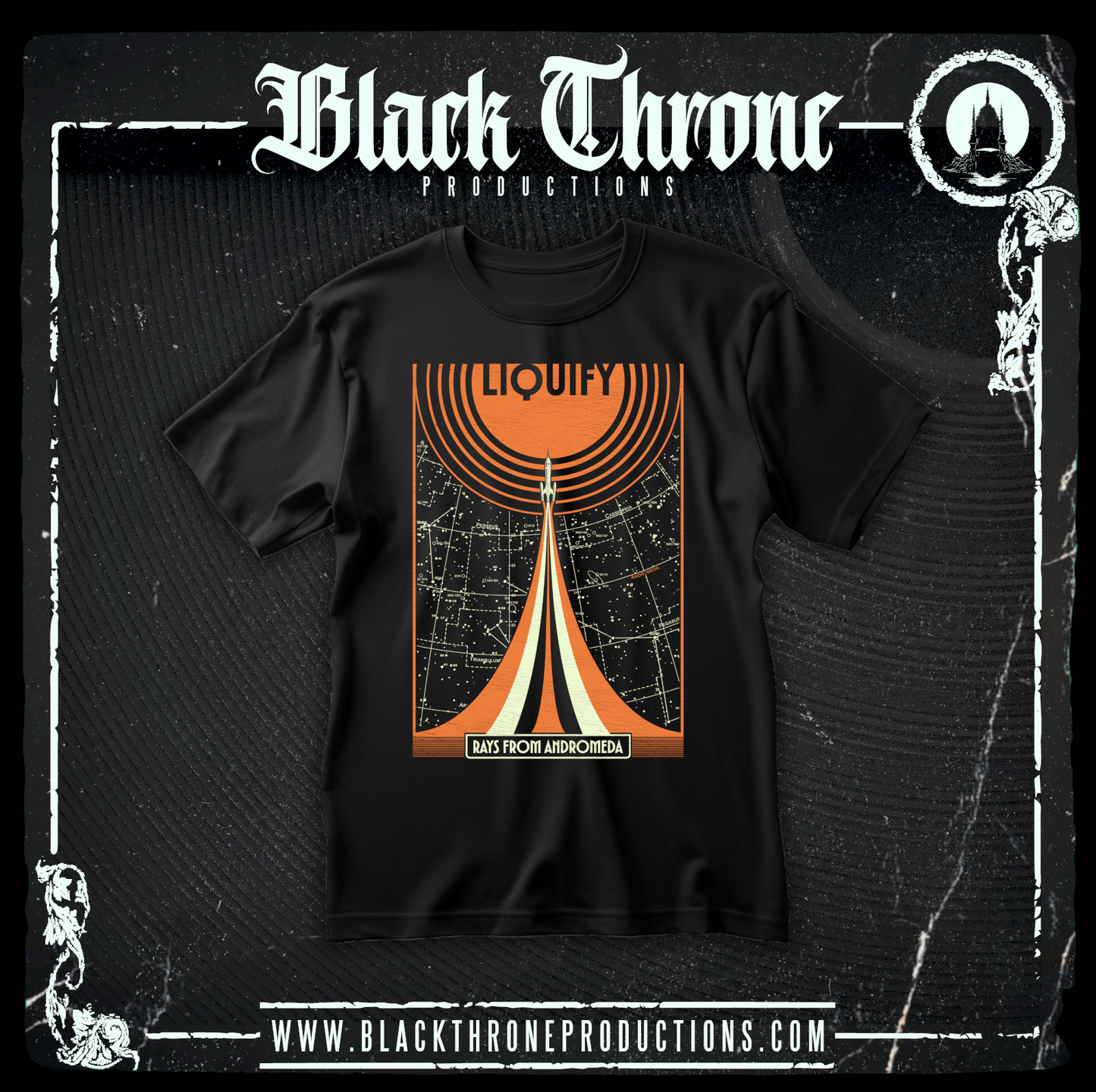 Liquify - Rays From Andromeda T‑Shirt