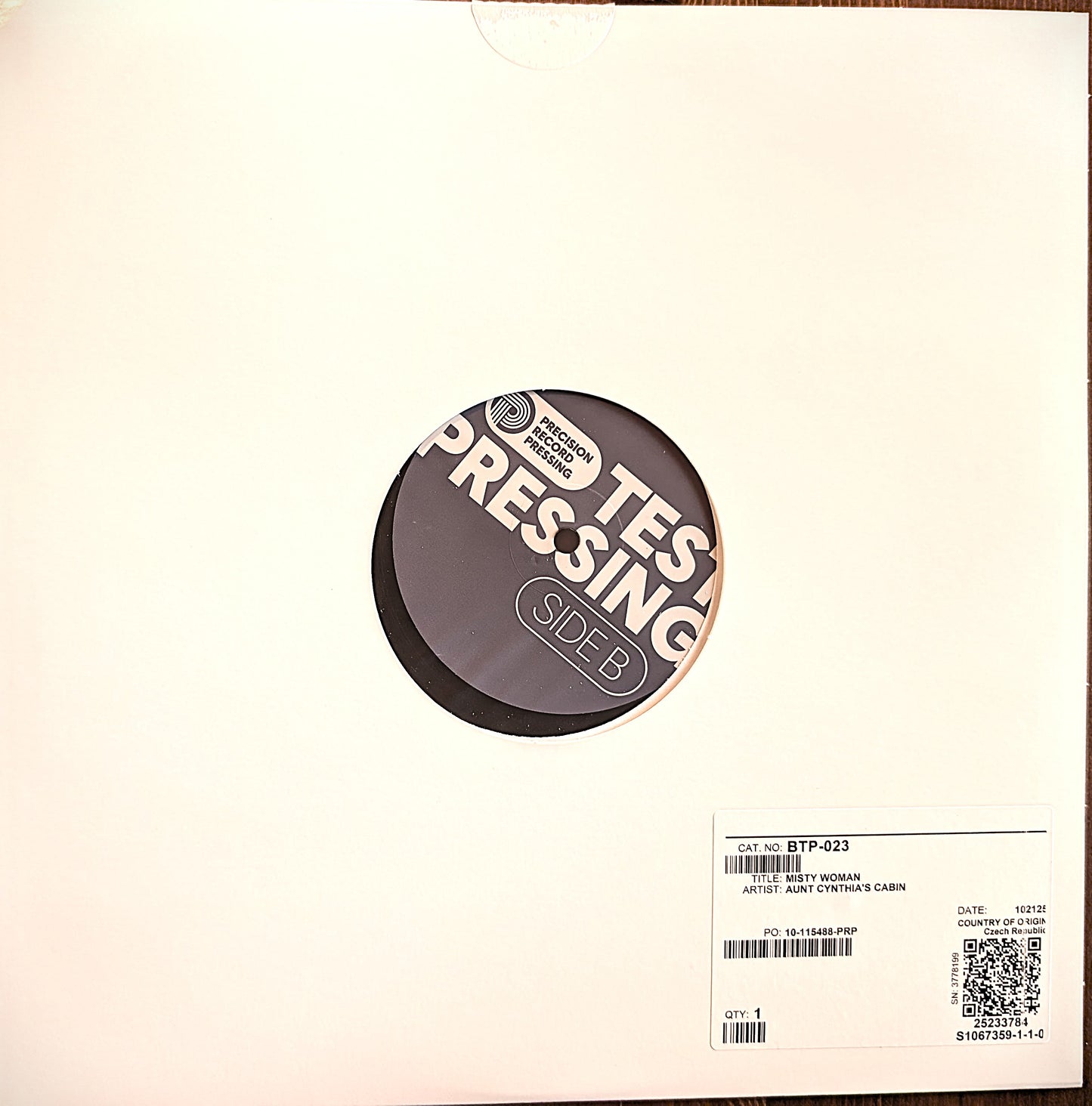 AUNT CYNTHIA'S CABIN - Misty Woman