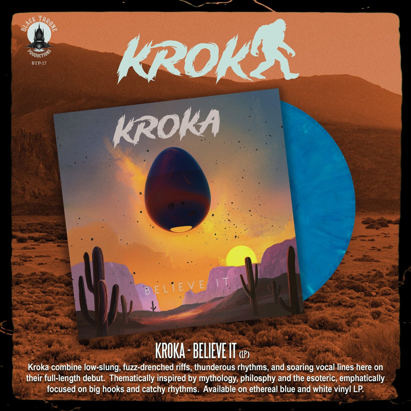 KROKA - BELIEVE IT LP
