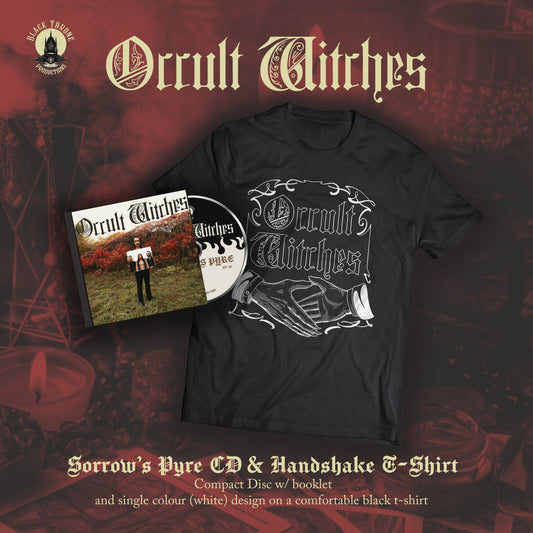 Occult Witches - Hand Shake T-Shirt & CD Bundle