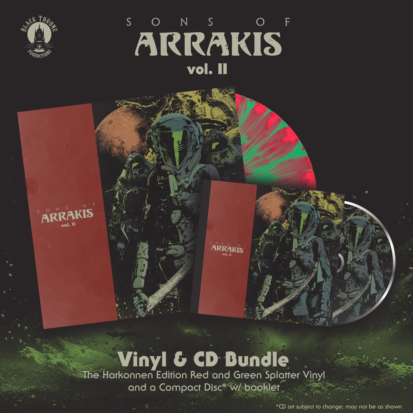 SONS OF ARRAKIS - VOLUME II Vinyl & CD Bundle