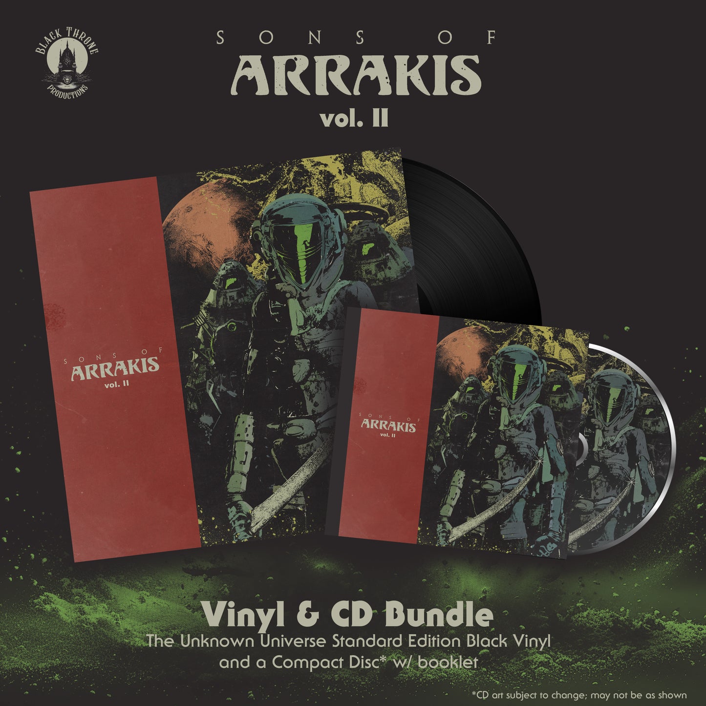 SONS OF ARRAKIS - VOLUME II Vinyl & CD Bundle
