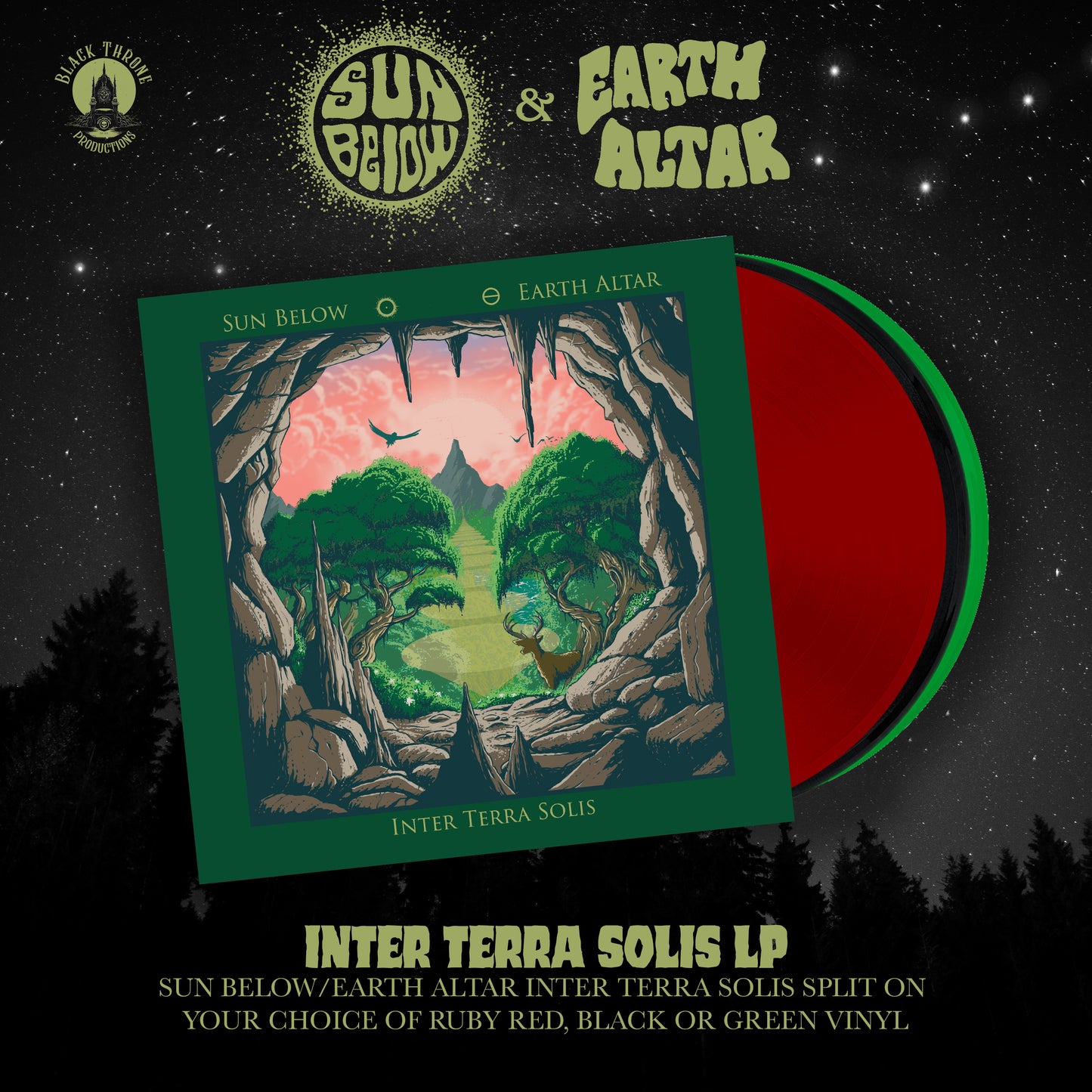 EARTH ALTAR / SUN BELOW - INTER TERRA SOLIS (SPLIT)