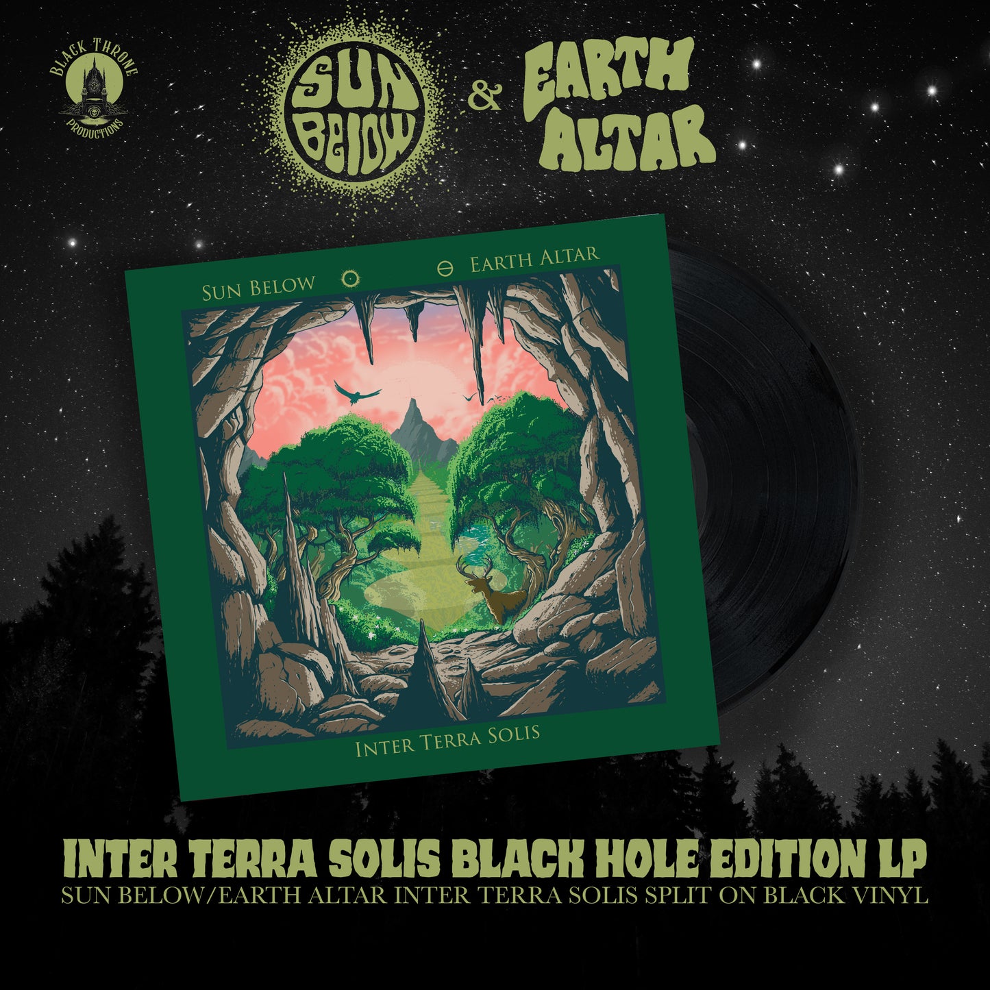 EARTH ALTAR / SUN BELOW - INTER TERRA SOLIS (SPLIT)