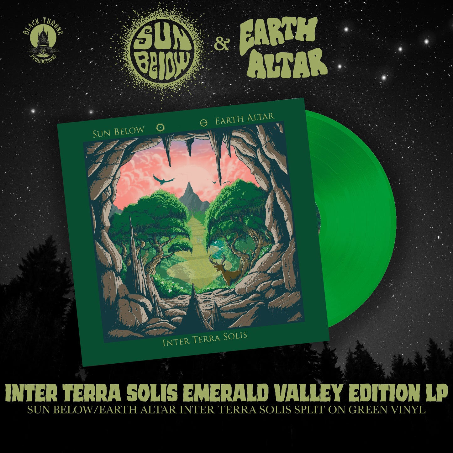 EARTH ALTAR / SUN BELOW - INTER TERRA SOLIS (SPLIT)
