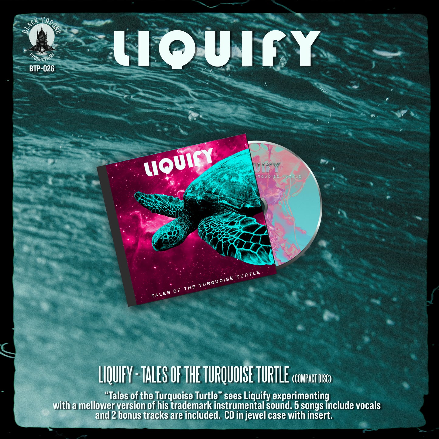 LIQUIFY - TALES OF THE TURQUOISE TURTLE (CD)