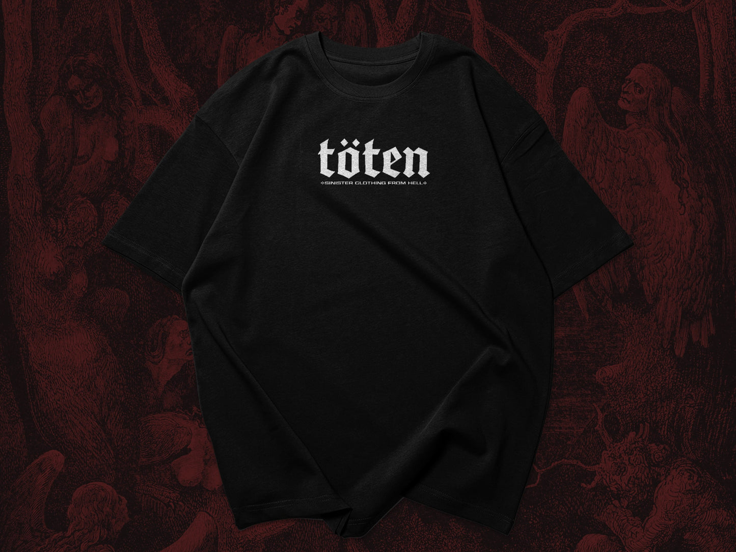 Toten Logo Women's Oversized T-Shirt