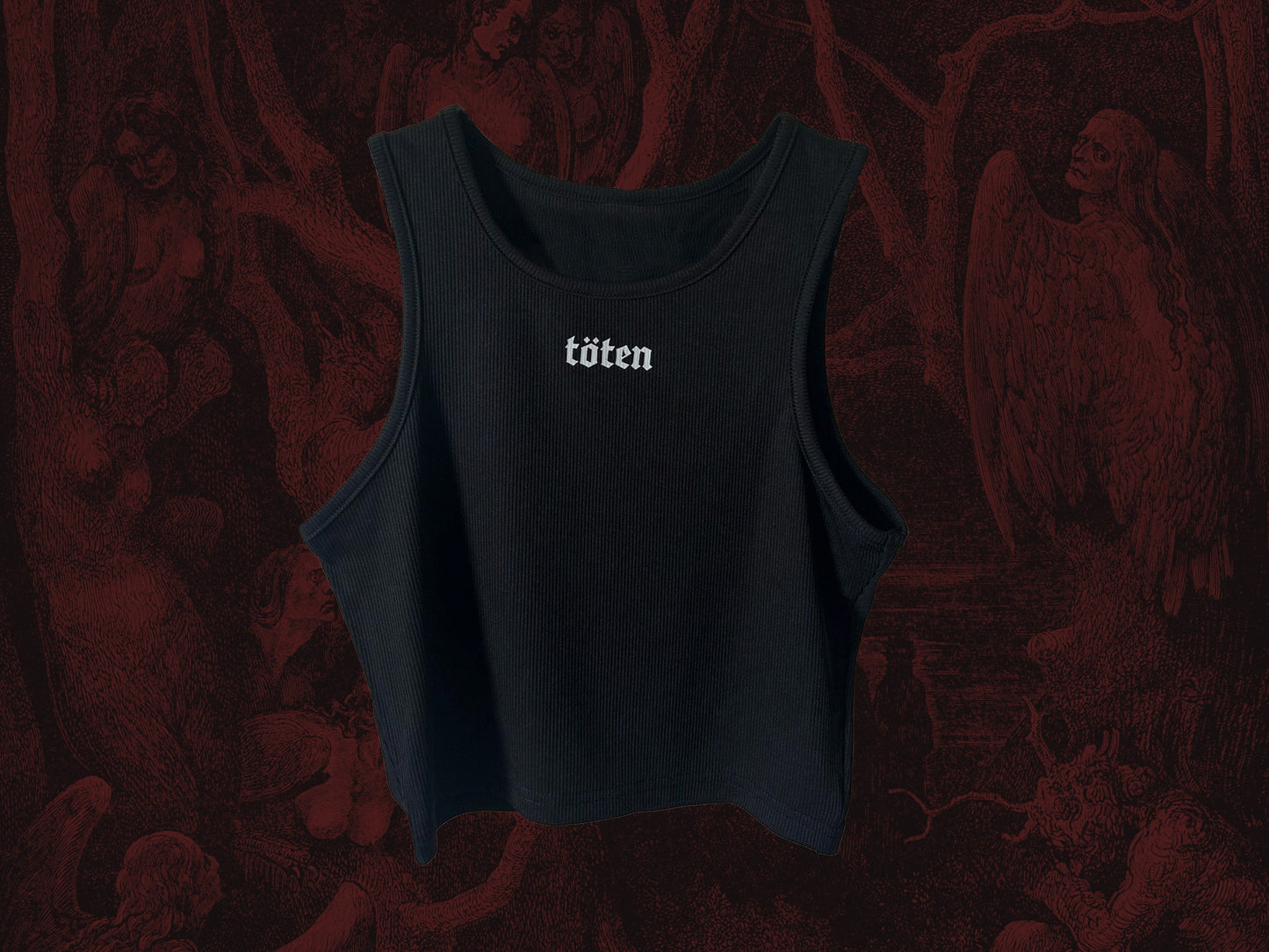 Toten Womens Cropped Tank