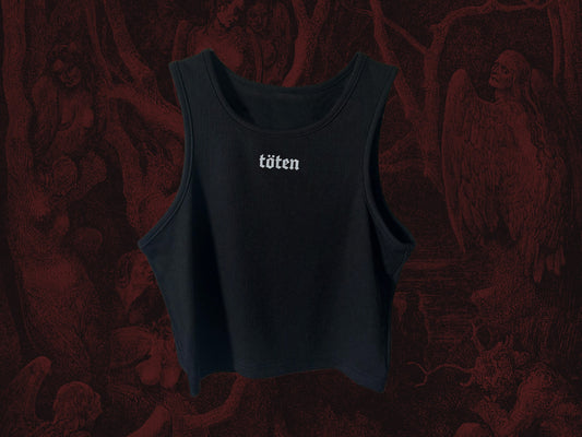 Toten Womens Cropped Tank