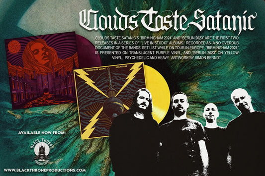 NEW SHOP ITEMS - Clouds Taste Satanic - Berlin 2023 + Birmingham 2024