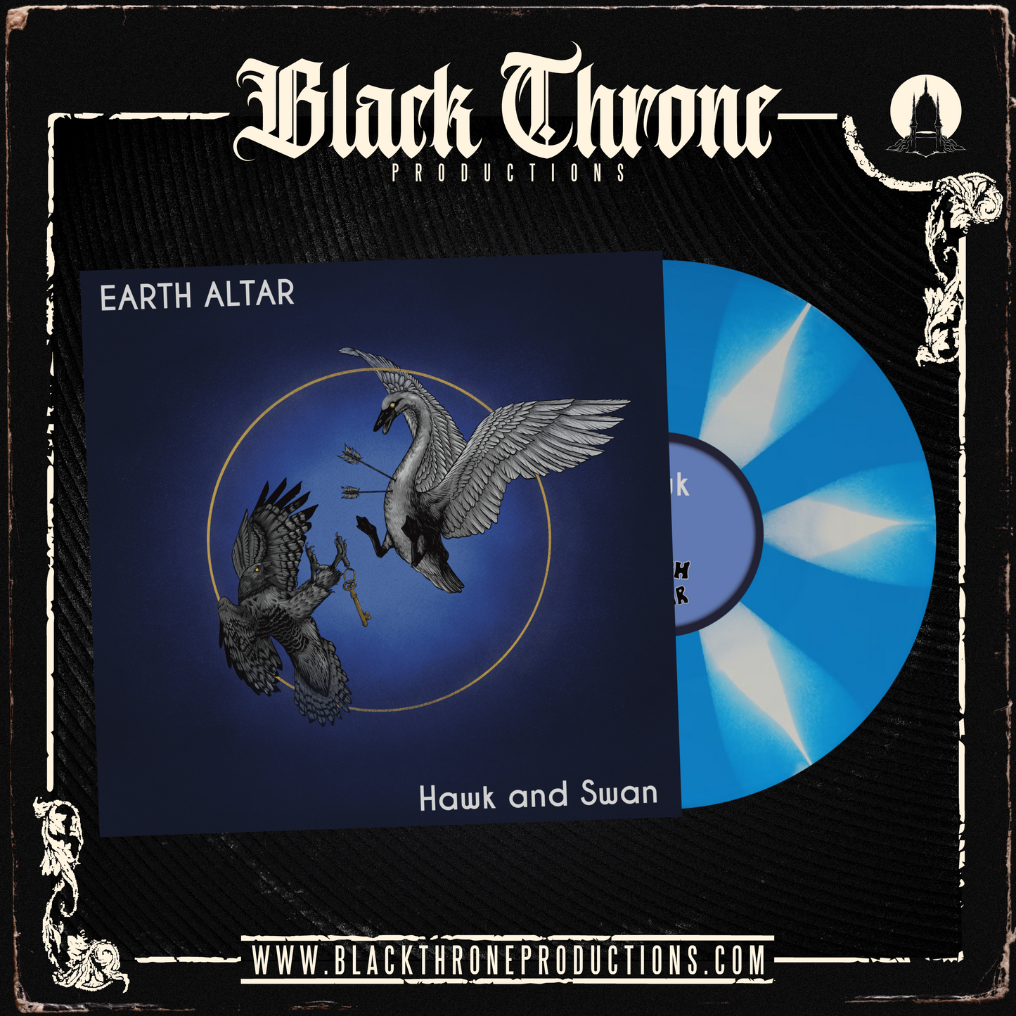 EARTH ALTAR - HAWK AND SWAN
