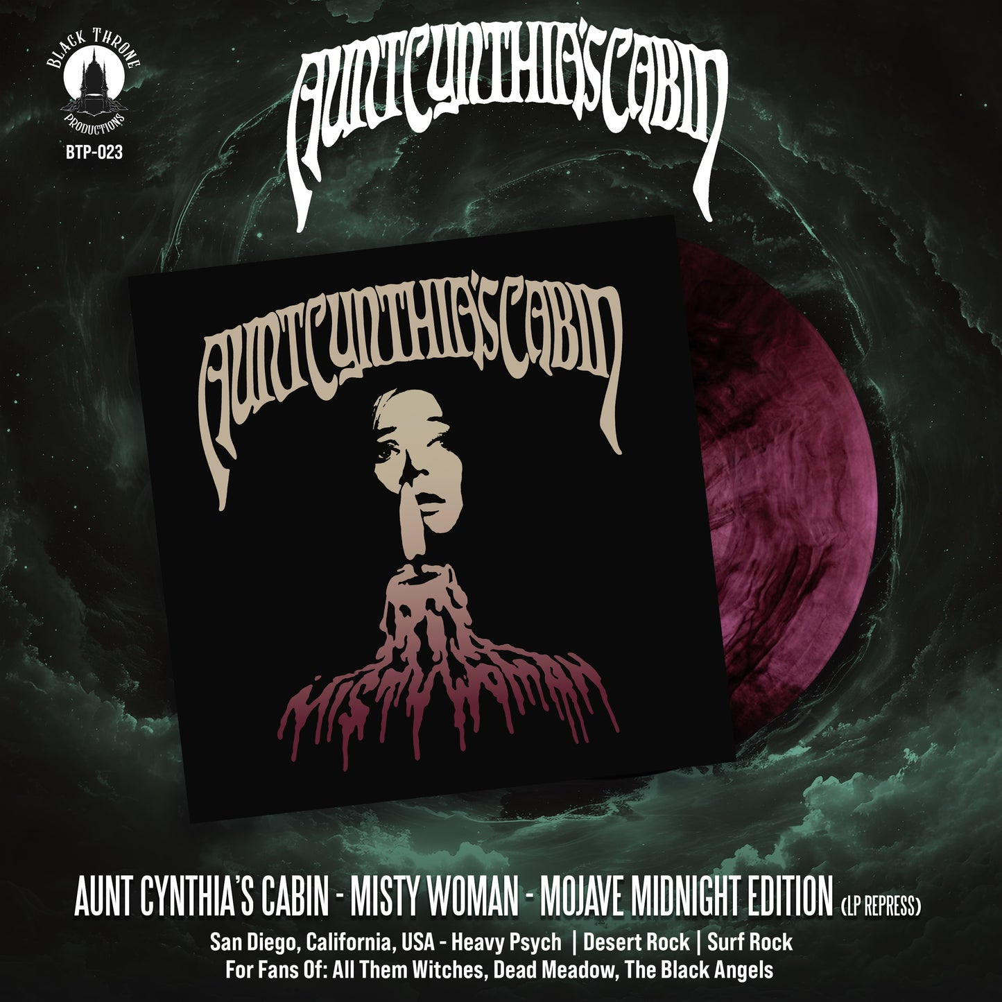 AUNT CYNTHIA'S CABIN - Misty Woman REPRESS