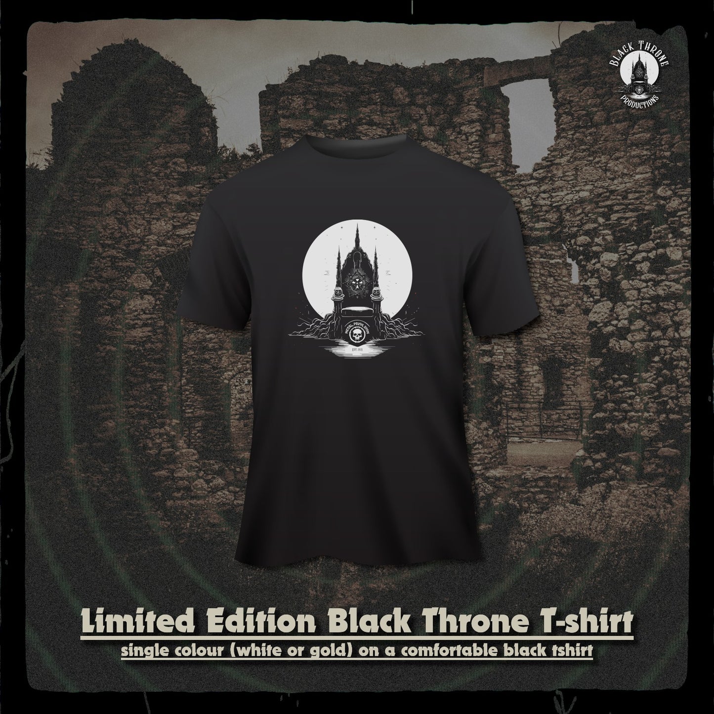 BLACK THRONE TSHIRT