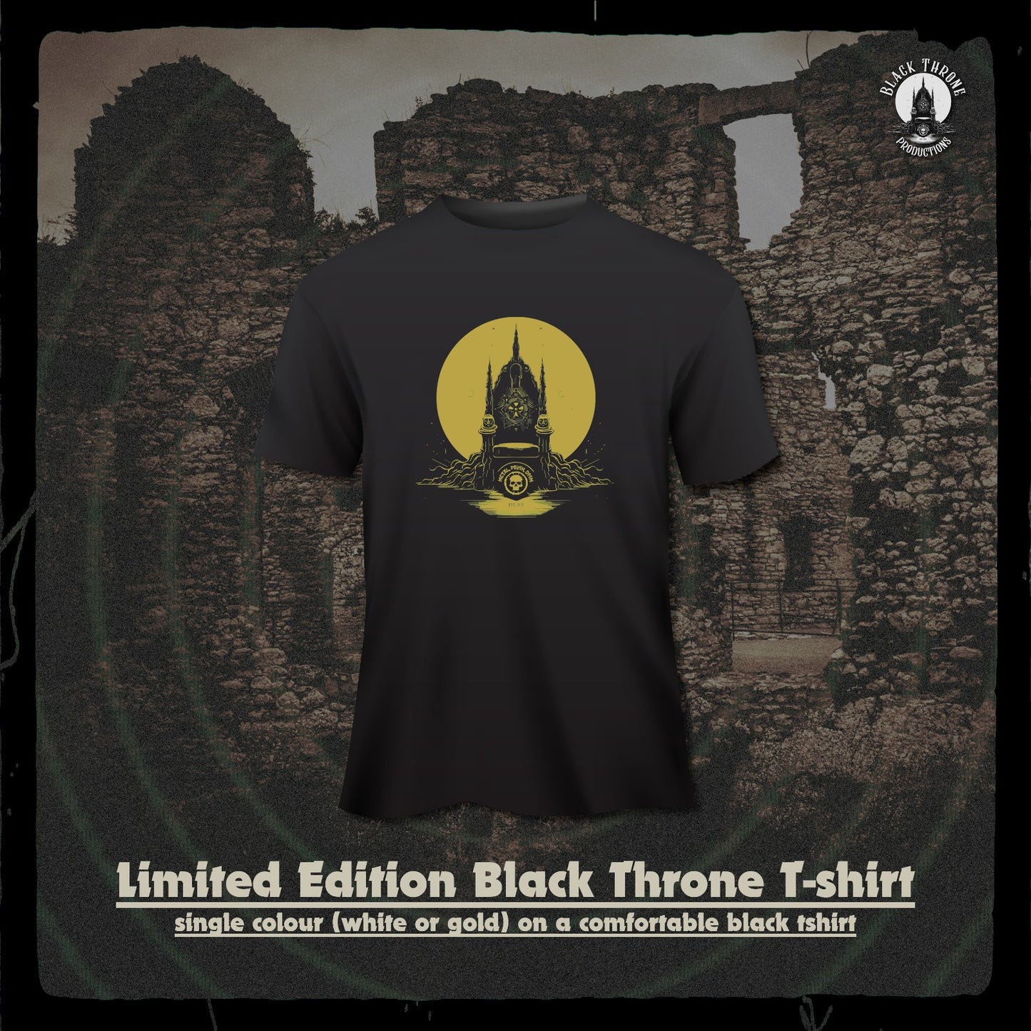 BLACK THRONE TSHIRT