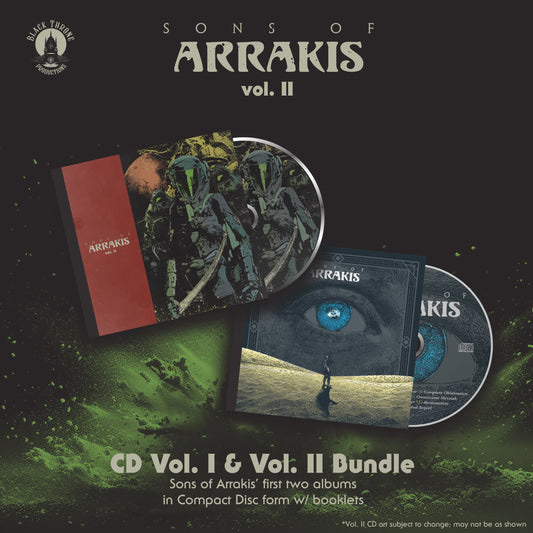 SONS OF ARRAKIS - VOLUME I & II - CD Bundle