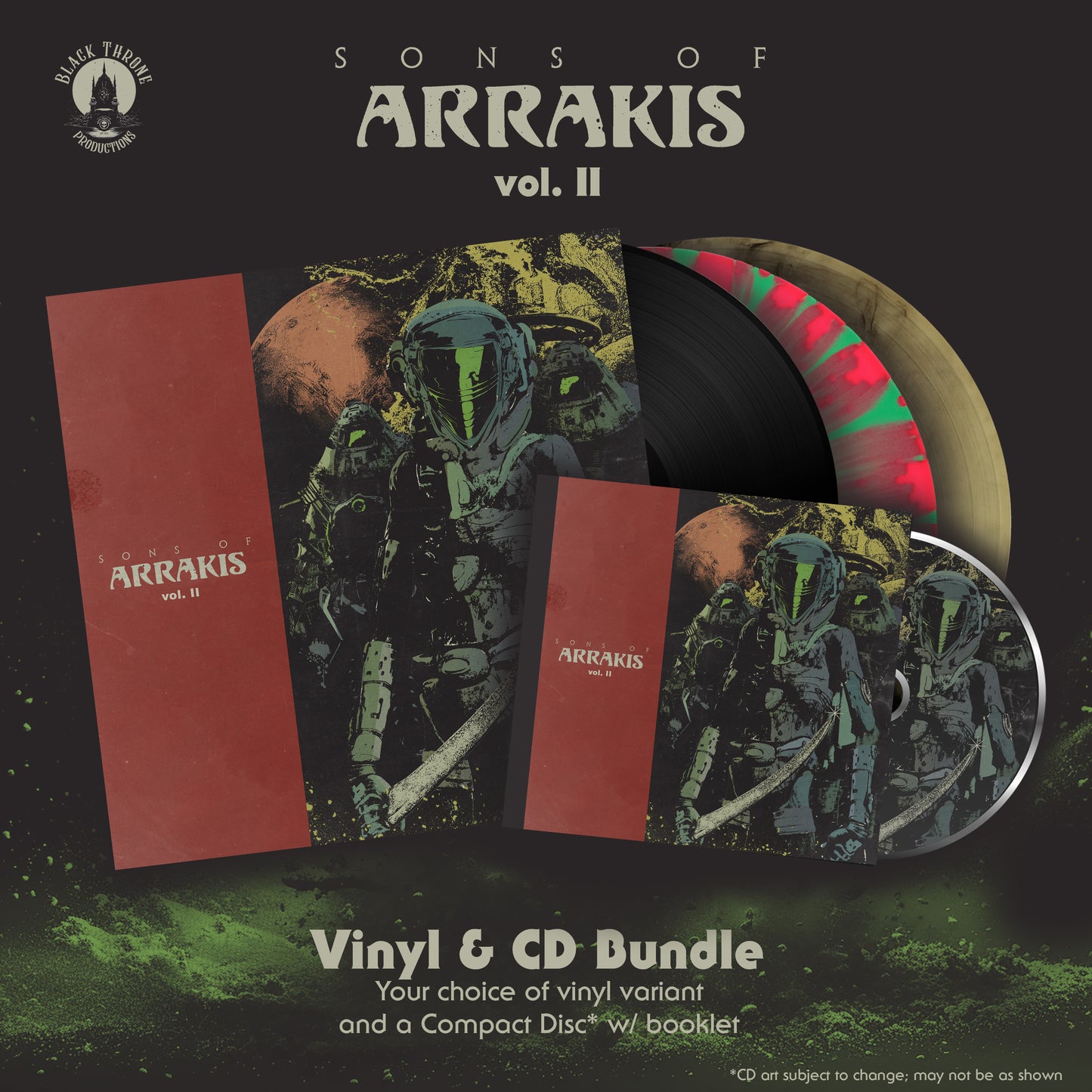 SONS OF ARRAKIS - VOLUME II Vinyl & CD Bundle