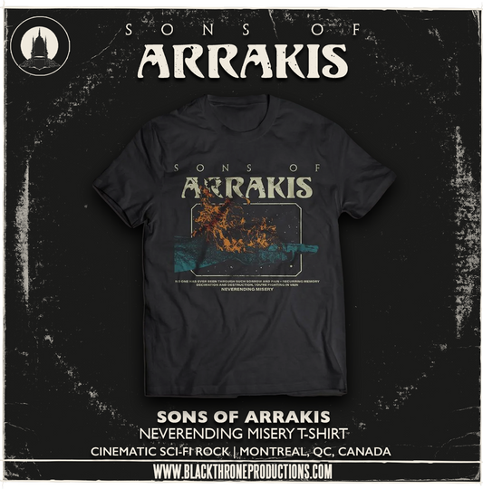 SONS OF ARRAKIS - NEVERENDING MISERY T-Shirt