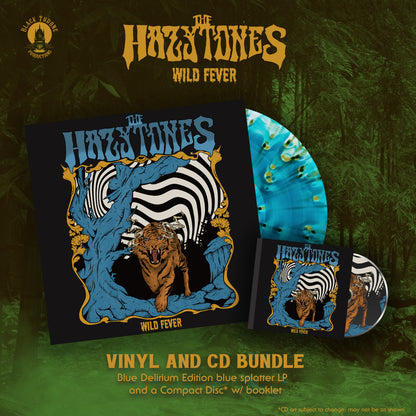 The Hazytones Wild Fever Vinyl & CD Bundle
