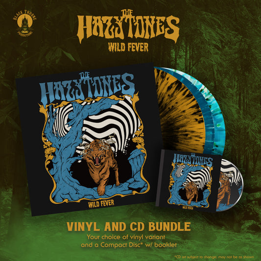 The Hazytones Wild Fever Vinyl & CD Bundle