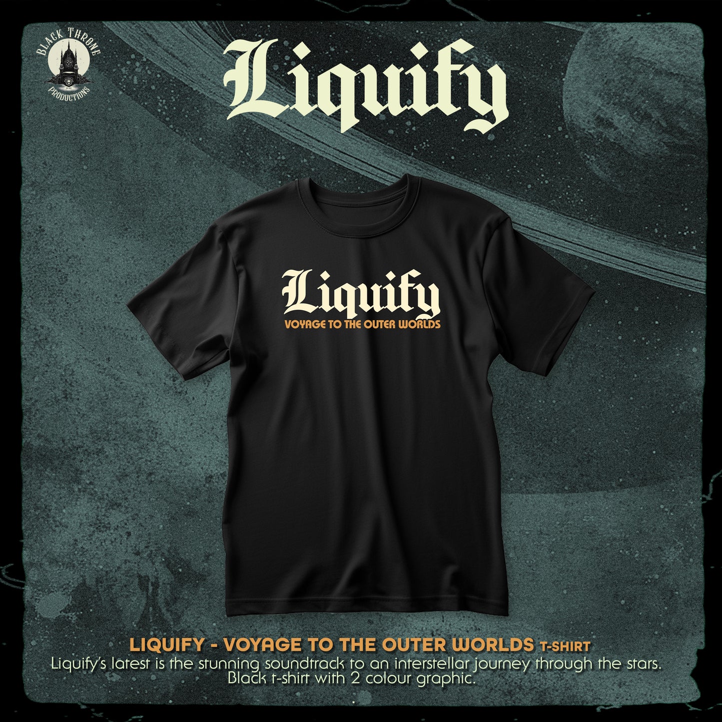 Liquify - Voyage To The Outer Worlds T-shirt