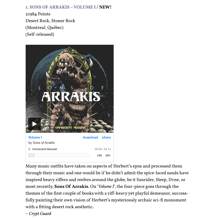 doom charts