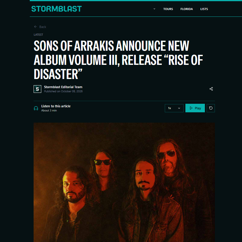 storm blast magazine